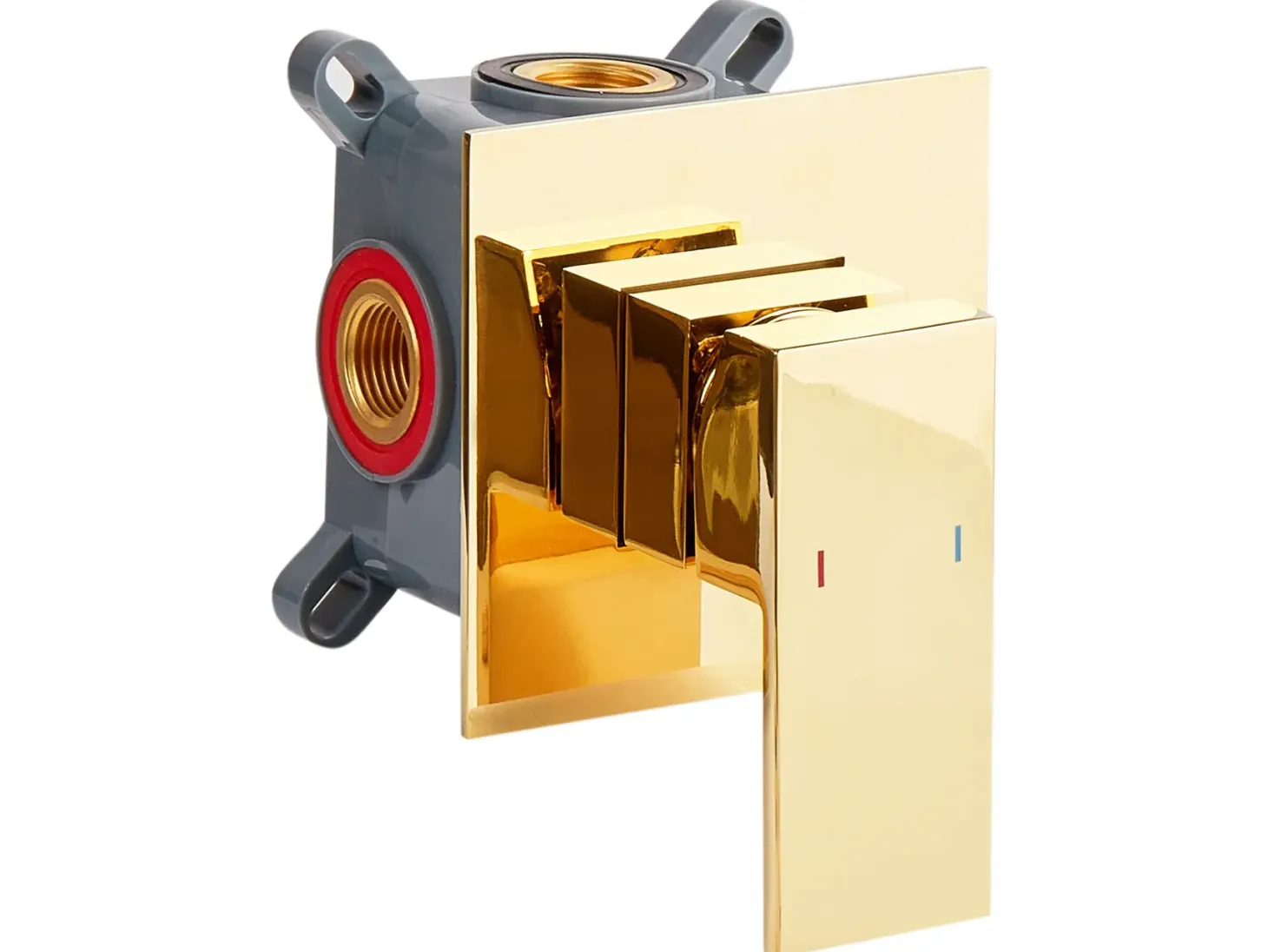 Væghængt håndvaskarmatur KARUAY Messing Guld