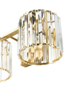 Væglampe LOURIDO Guld Metal