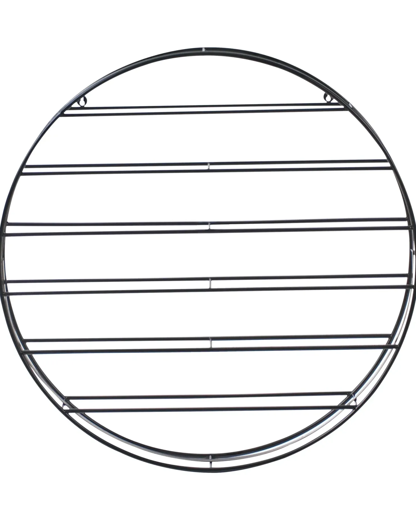 Vægmonteret vinreol ANNACOTTY Metal Sort