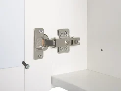 Vægmonteret spejlskab til badeværelset LED CAMERON 40 cm 60 cm Hvid