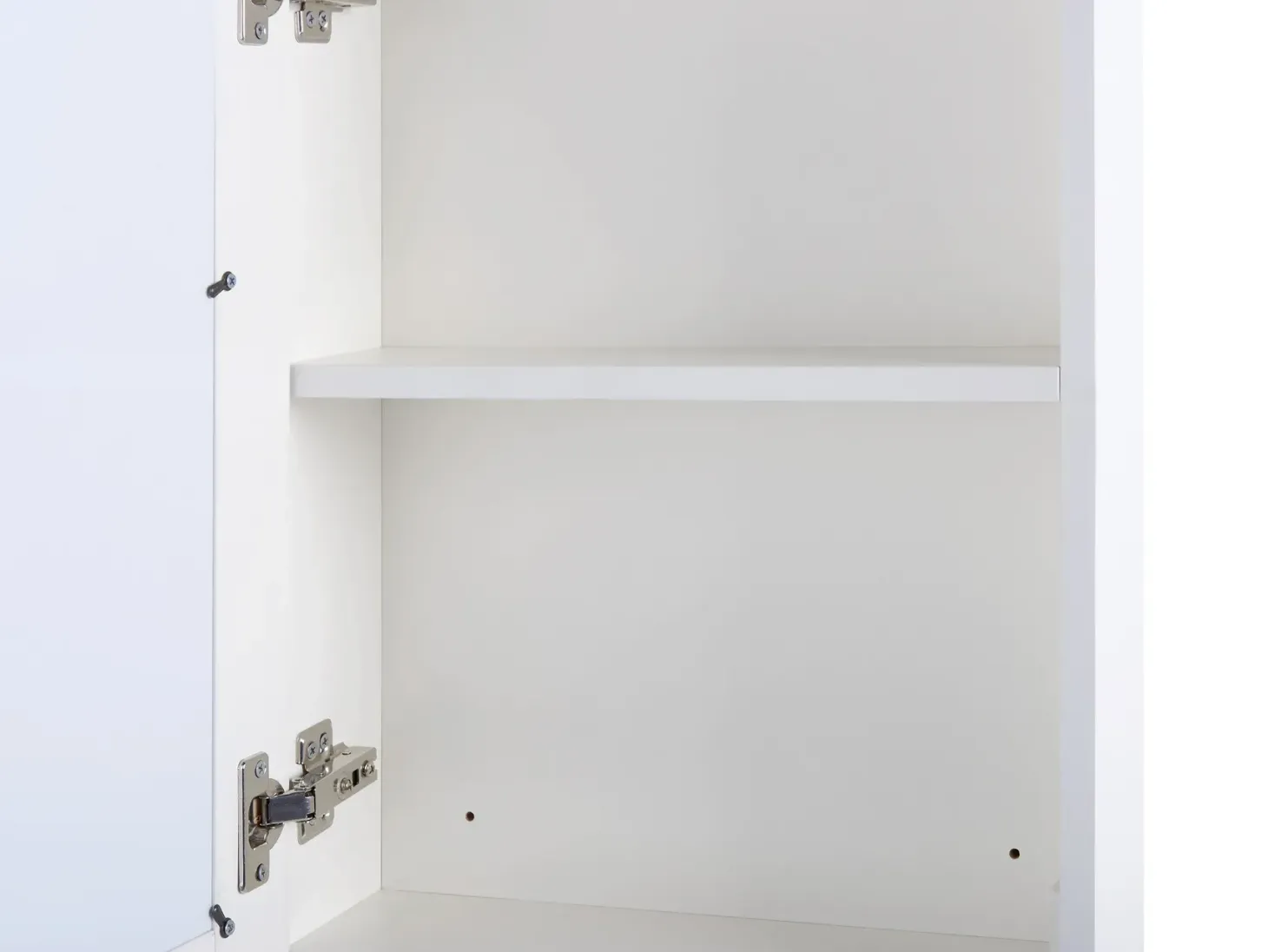 Vægmonteret spejlskab til badeværelset LED CAMERON 40 cm 60 cm Hvid