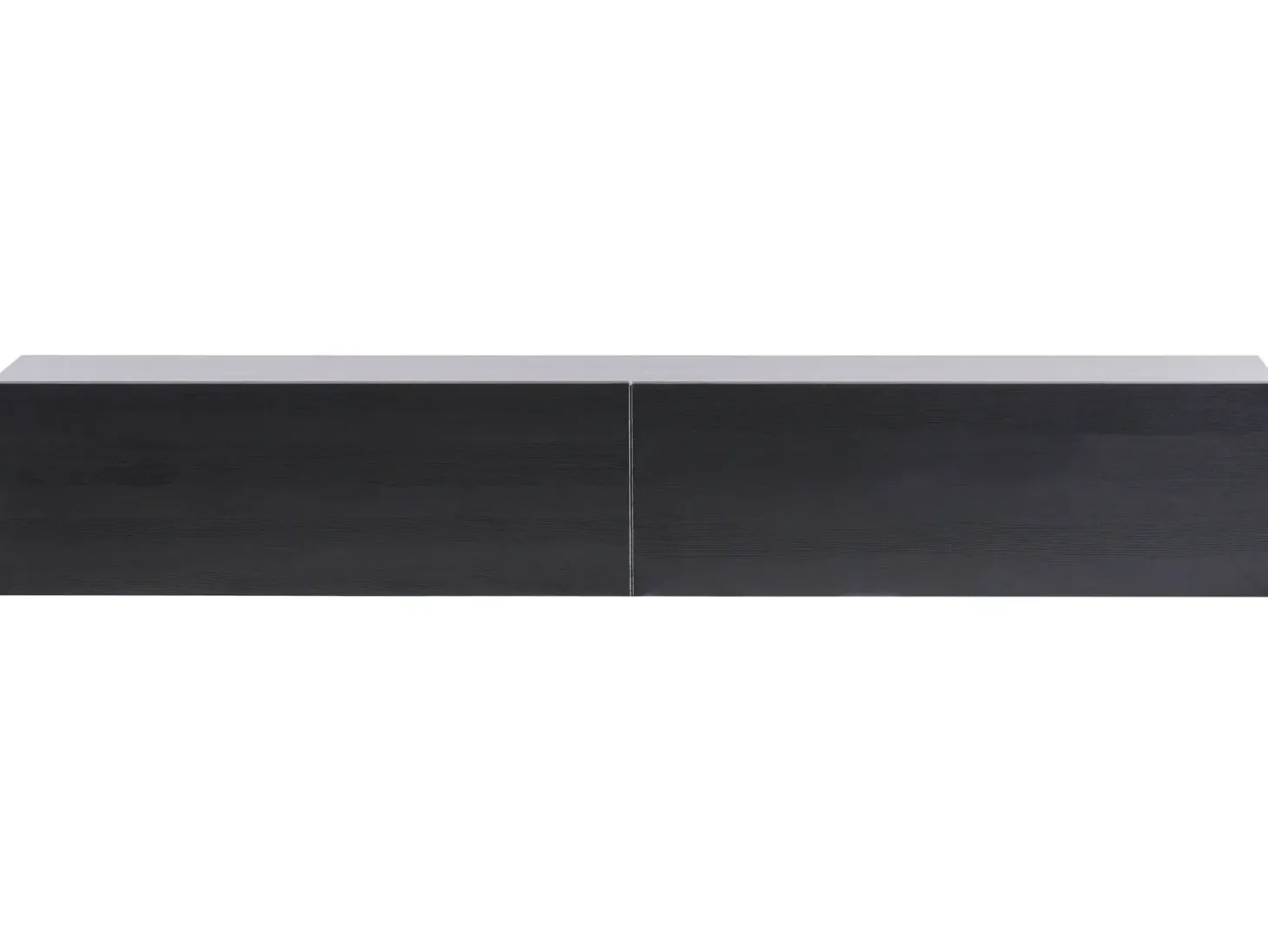 Vægmonteret tv-bord GLADSTONE Sort