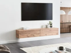 Vægmonteret tv-bord GLADSTONE Brun