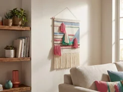 Vægophæng i stof BUREWALA Bomuld 108 cm Beige