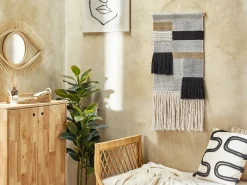 Vægophæng i stof HANGU Bomuld 114 cm Beige
