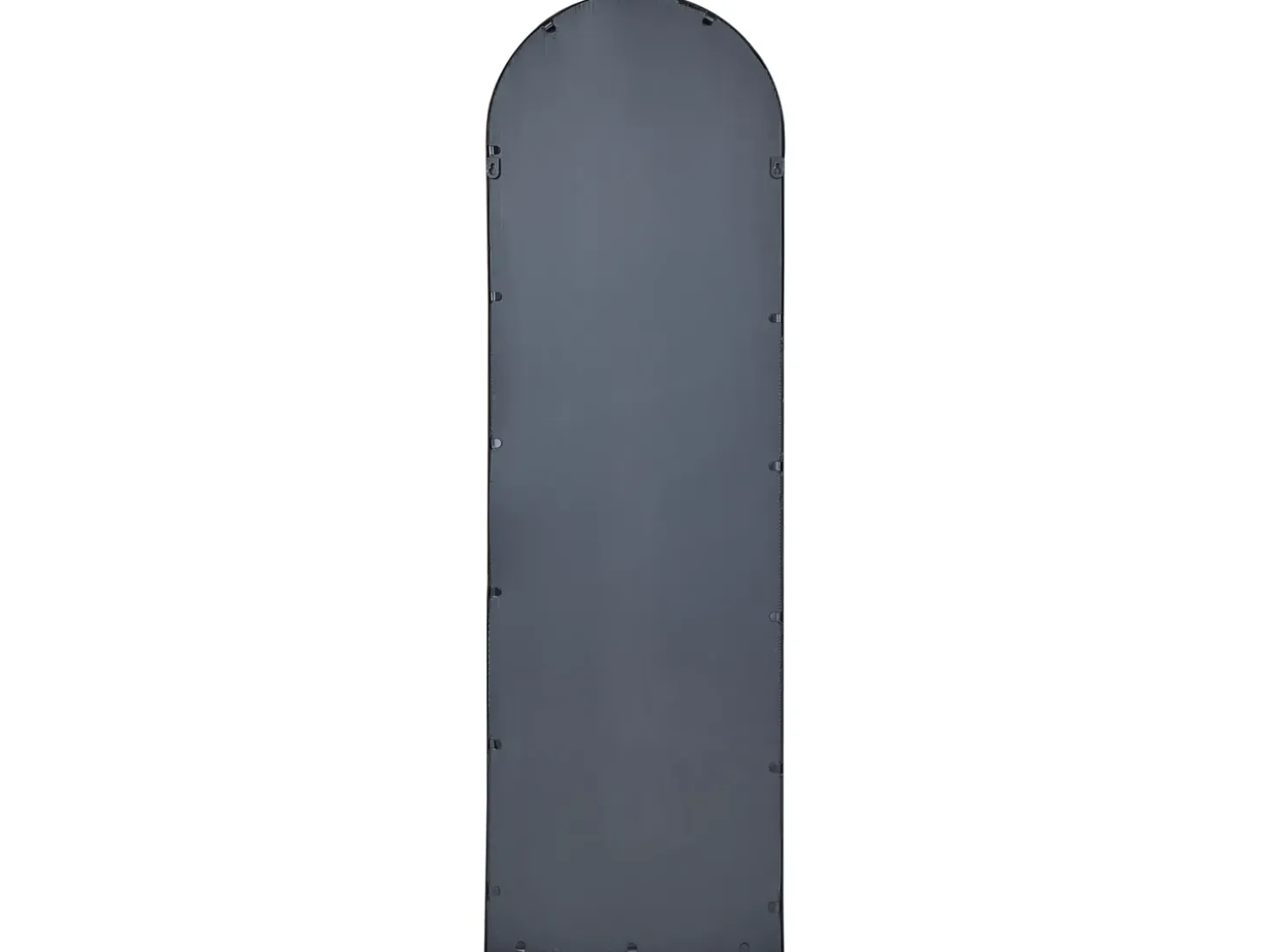 Vægspejl AJAIN 45 cm 146 cm Metal Sort