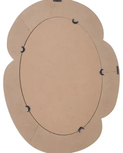 Vægspejl ALVENA 60 cm 80 cm Mørkebrun