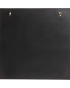 Vægspejl ANCEMONT 80 cm 80 cm Sølv