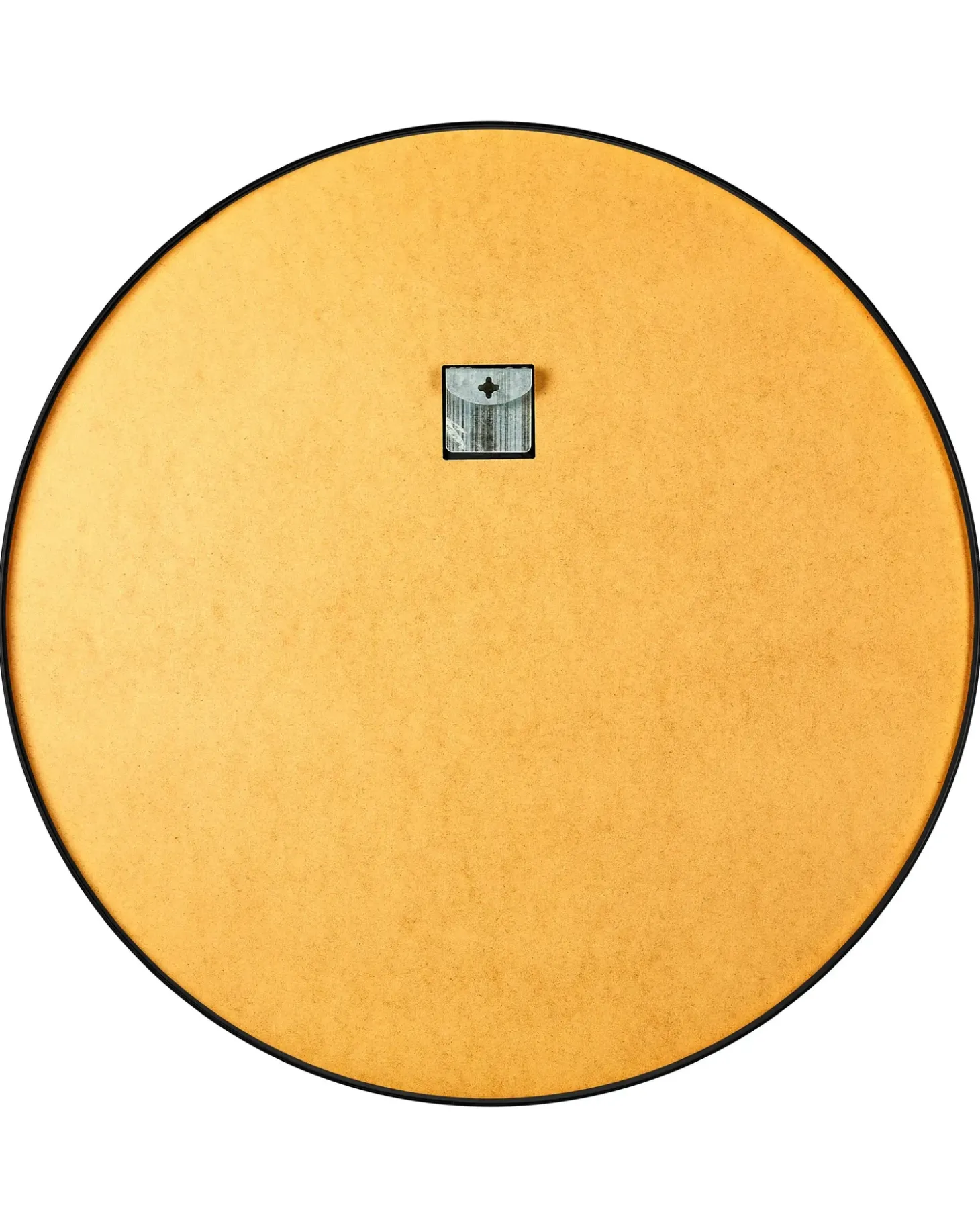 Vægspejl ANNEMASSE 80 cm 80 cm Metal Sort