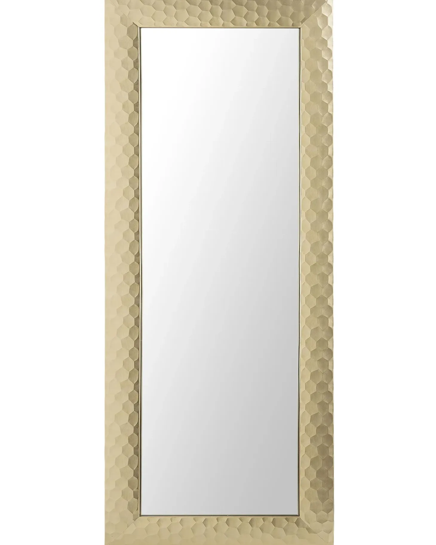 Vægspejl ANTIBES 50 cm 130 cm Guld