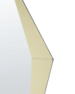 Vægspejl ARGUEL 68 cm 120 cm Guld