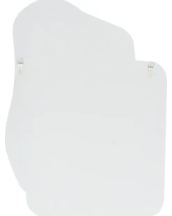 Vægspejl ARVERT 60 cm 80 cm Hvid marmor