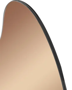 Vægspejl ASSIGNY 50 cm 92 cm Brun