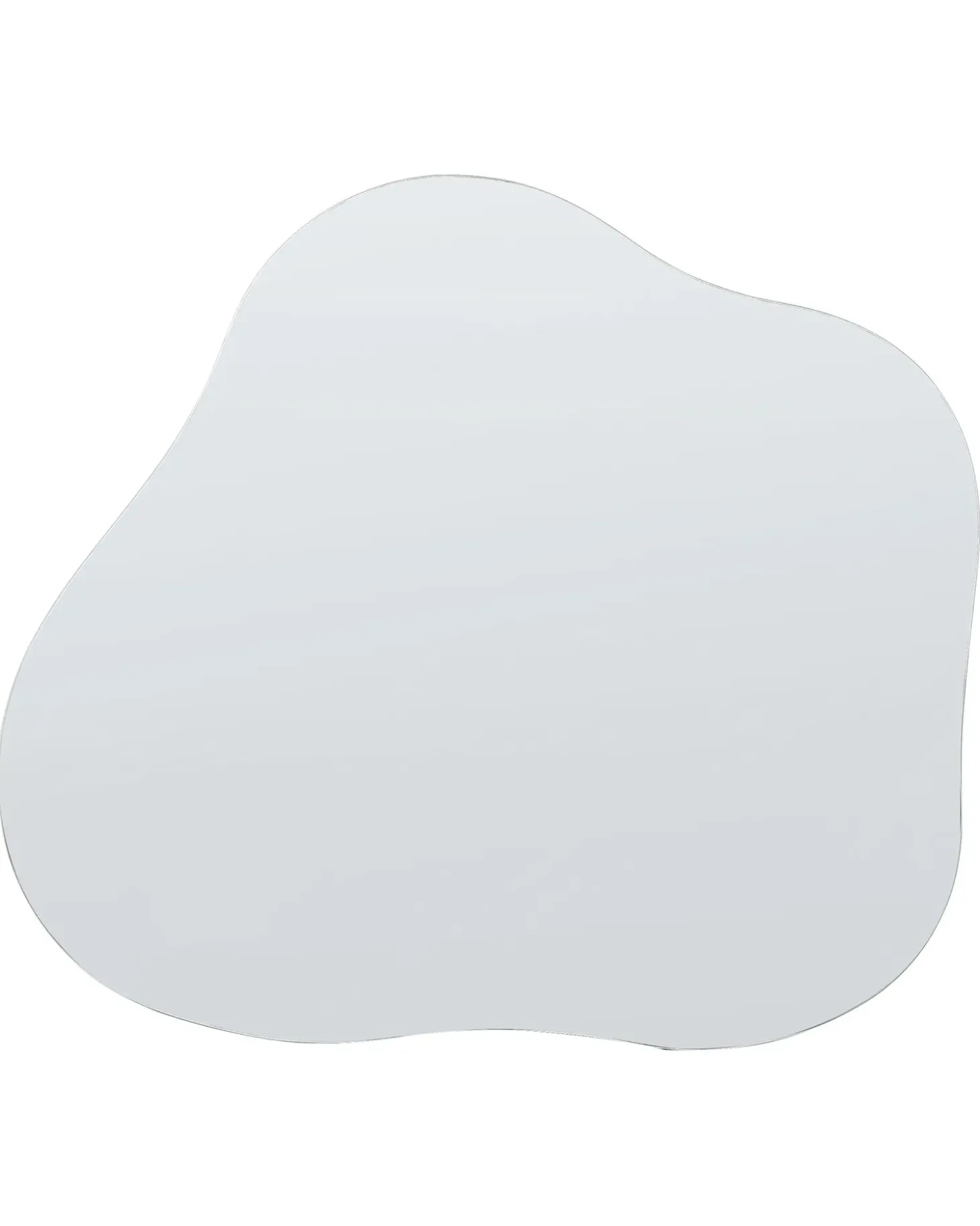 Vægspejl BAGNEUX 50 cm 55 cm Sølv