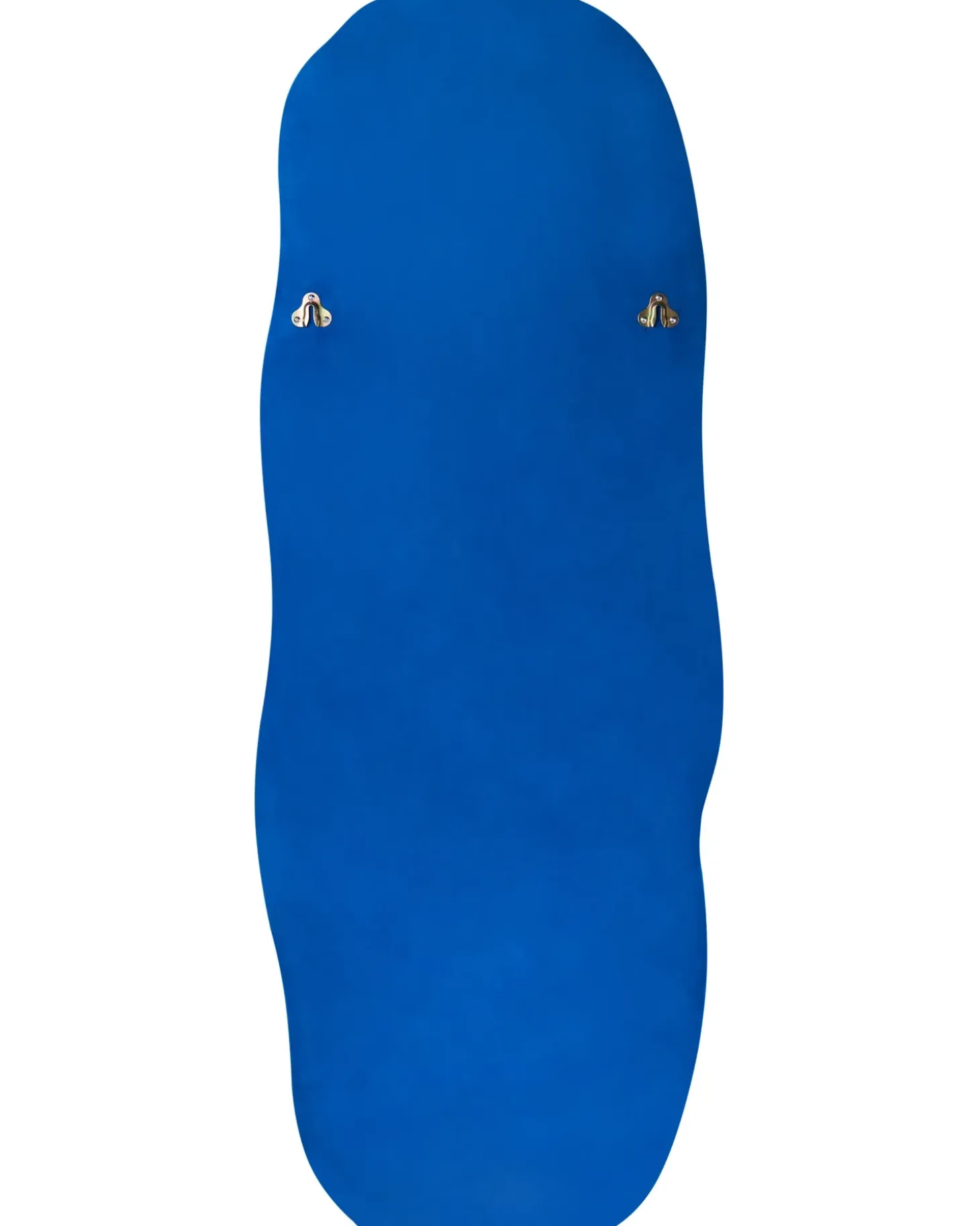 Vægspejl BEAUNE 56 cm 160 cm Velour Blå