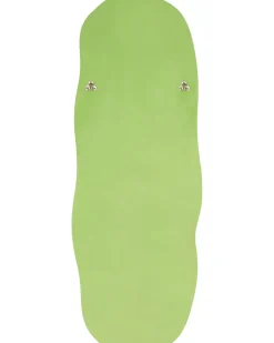 Vægspejl BEAUNE 56 cm 160 cm Velour Grøn