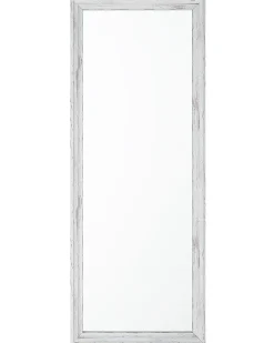 Vægspejl BENON 50 cm 130 cm Cremehvid