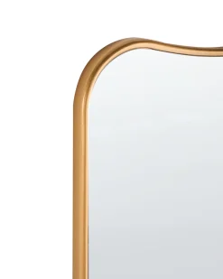 Vægspejl BRIEUC 50 cm 160 cm Guld