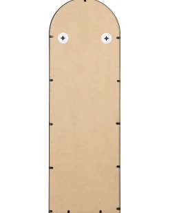 Vægspejl BROUAGE 40 cm 120 cm Metal Sort