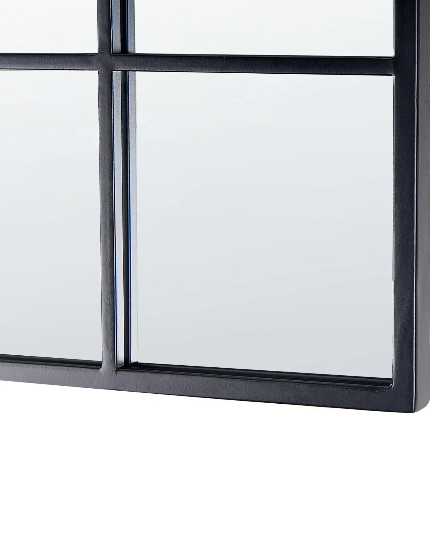 Vægspejl BROUAGE 40 cm 120 cm Metal Sort