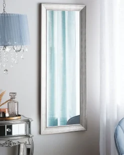 Vægspejl BUBRY 50 cm 130 cm Sølv