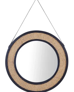 Vægspejl CAMBRAI 70 cm 104 cm Rattan Naturlig