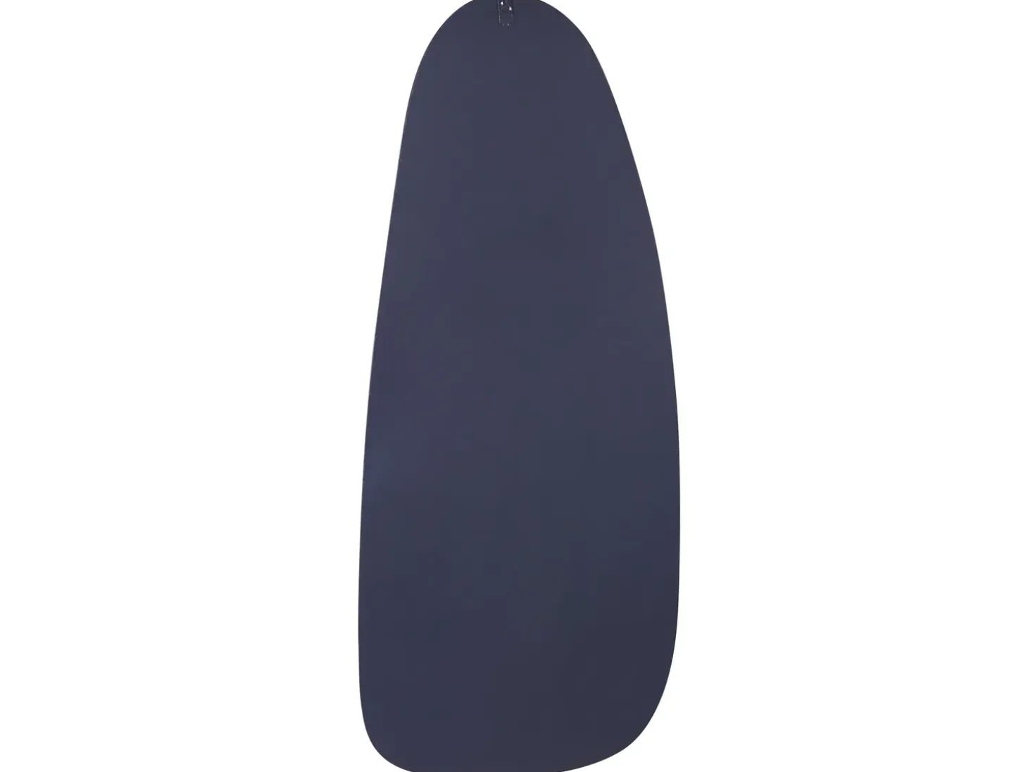 Vægspejl CERGY 39 cm 95 cm Metal Sort