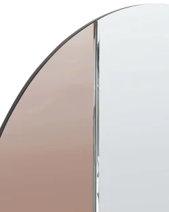 Vægspejl CHARRON 80 cm 80 cm Rosa guld