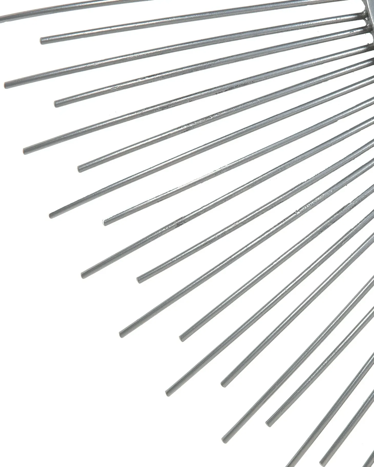 Vægspejl CILLY 80 cm 80 cm Metal Sølv