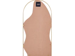 Vægspejl COLOMBIER 41 cm 81 cm Metal Guld
