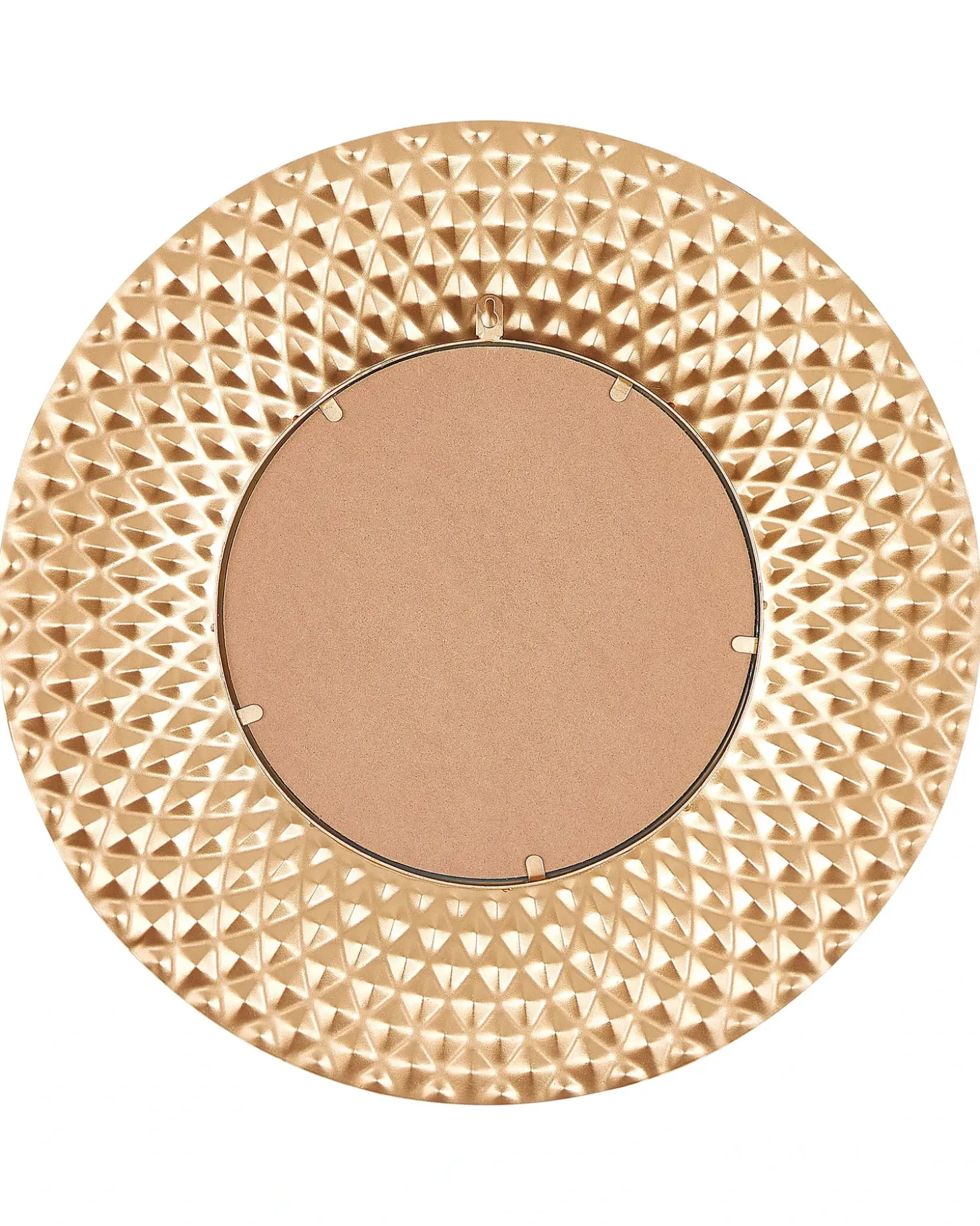 Vægspejl COMBE 60 cm 60 cm Metal Guld