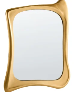 Vægspejl CONCARNEAU 65 cm 94 cm Guld