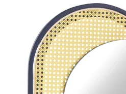 Vægspejl CREIL 51 cm 143 cm PE-rattan Naturlig
