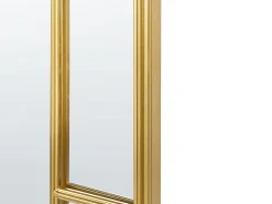 Vægspejl CROSSES 60 cm 170 cm Metal Guld