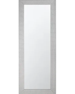 Vægspejl DERVAL 50 cm 130 cm Sølv