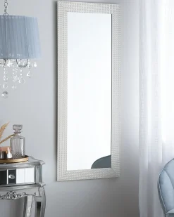 Vægspejl DERVAL 50 cm 130 cm Sølv