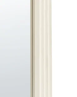 Vægspejl DIJON 80 cm 170 cm Træ Cremehvid