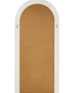 Vægspejl DIJON 80 cm 170 cm Træ Cremehvid