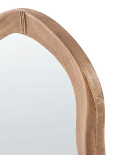 Vægspejl DREVANT 89 cm 52 cm Fyretræ Naturlig