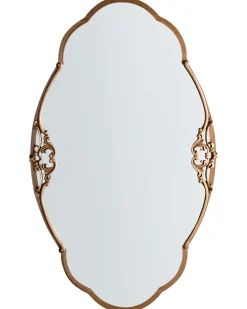 Vægspejl EPANNES 49 cm 84 cm Guld
