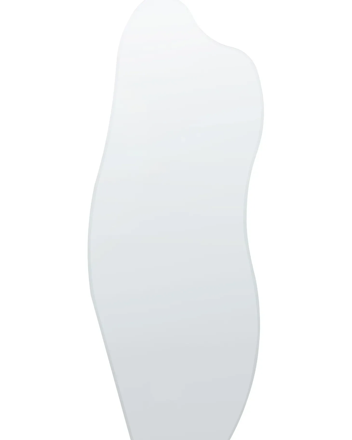 Vægspejl ESTANG 50 cm 140 cm Sølv