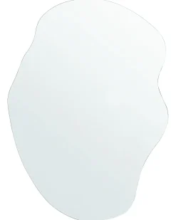 Vægspejl FALAISE 50 cm 70 cm Sølv