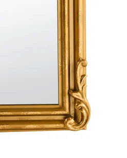 Vægspejl GORGES 55 cm 96 cm Metal Guld