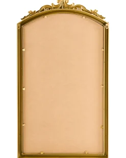 Vægspejl GORGES 55 cm 96 cm Metal Guld