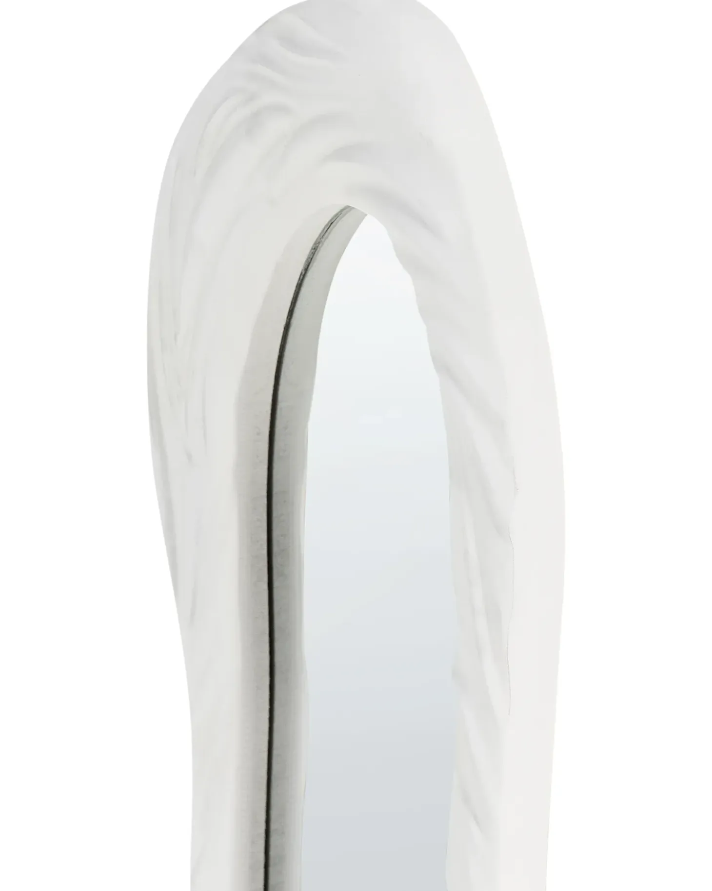 Vægspejl GUICLAN 61 cm 83 cm Hvid