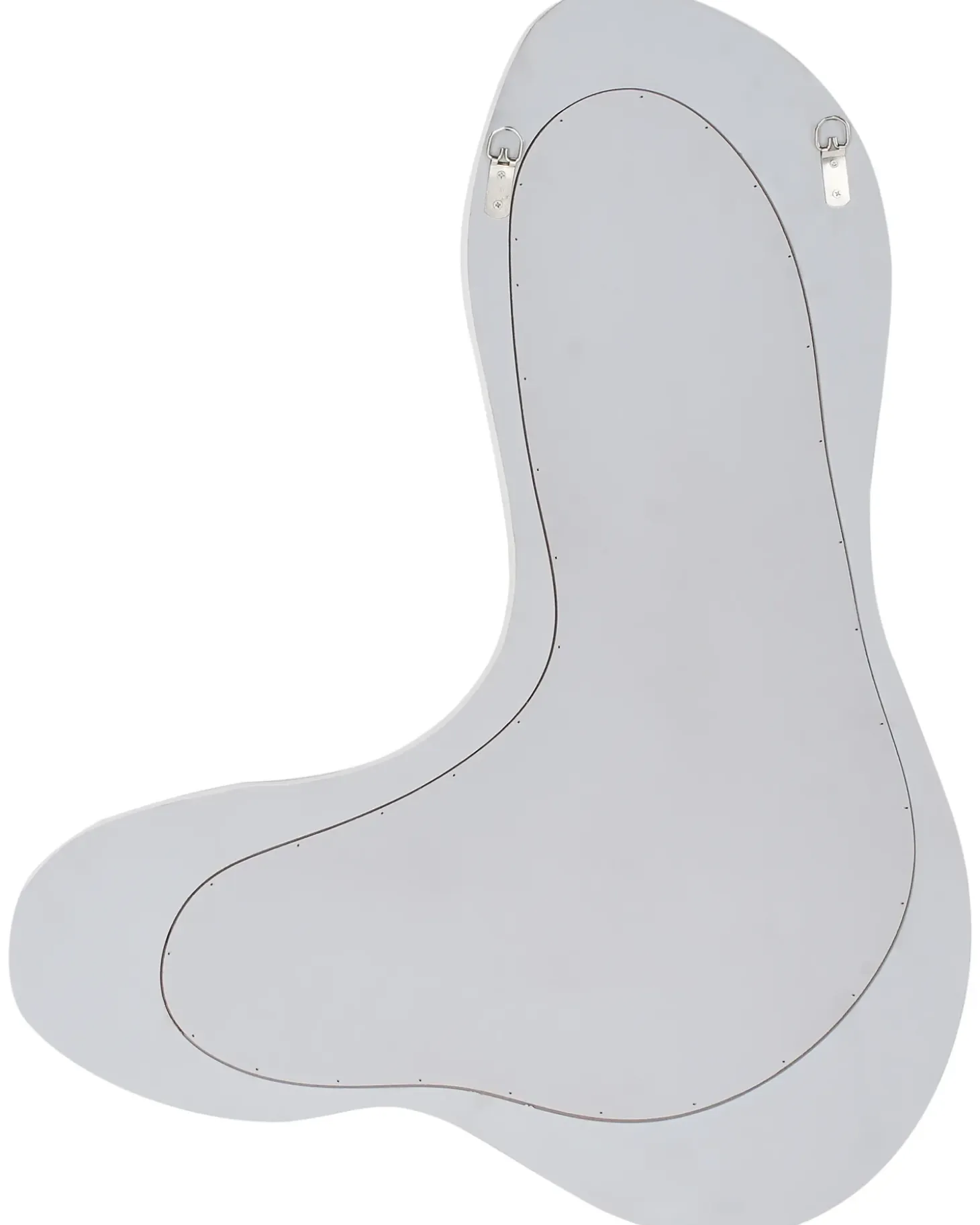 Vægspejl GUICLAN 61 cm 83 cm Hvid