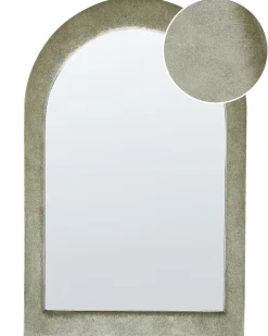 Vægspejl HURIEL 60 cm 90 cm Velour Olivengrøn