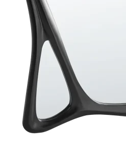 Vægspejl LANESTER 70 cm 100 cm Sort