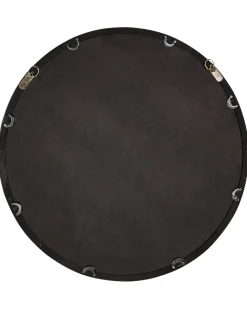 Vægspejl LANGON 60 cm 60 cm Fyretræ Mørkebrun