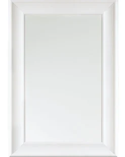 Vægspejl LUNEL 60 cm 90 cm Hvid